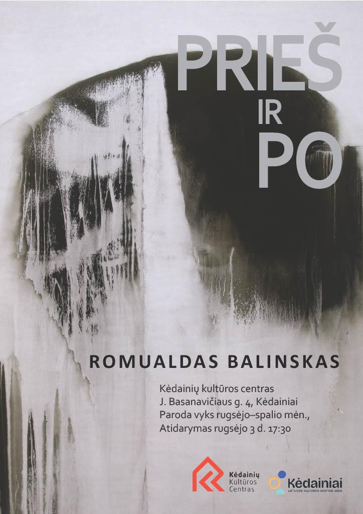 Romualdo Balinsko paroda „Prieš ir po“
