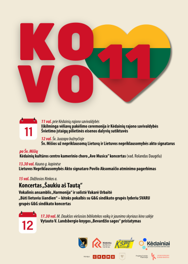 Kovo 11-oji – Lietuvos nepriklausomybės atkūrimo diena