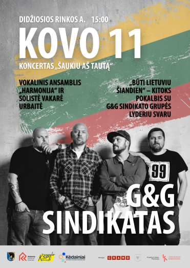 Grupės G&G sindikato koncertas, skirtas Kovo 11-ajai paminėti