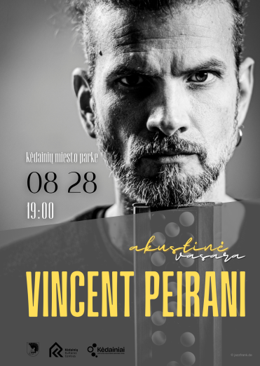 Virtuozo Vincent Peirani solo koncertas | Tarptautinis festivalis „Akustinė vasara“