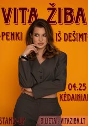 Vita Žiba su STAND-UP programa "5 iš 10”
