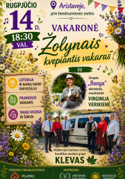 Vakaronė „Žolynais kvepiantis vakaras“