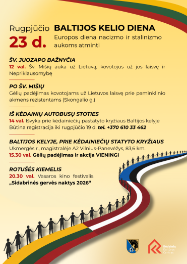 Europos diena nacizmo ir stalinizmo aukoms atminti. Baltijos kelio diena