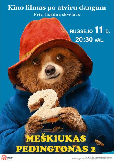 Kinas po atviru dangumi „Meškiukas Pedingtonas 2"