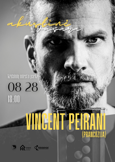 Virtuozo Vincent Peirani solo koncertas | Tarptautinis festivalis „Akustinė vasara“