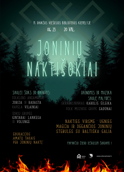 Joninių naktišokiai!