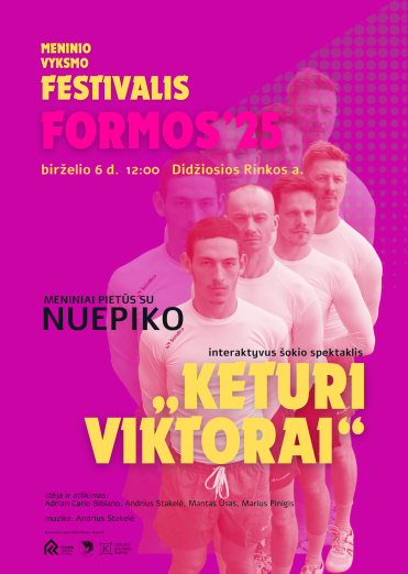 Meniniai pietūs su Nuepiko „Keturi Viktorai“ | meninio vyksmo festivalis FORMOS'25