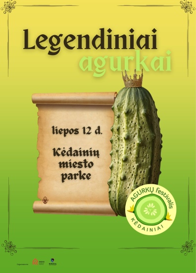 Legendiniai agurkai 2025