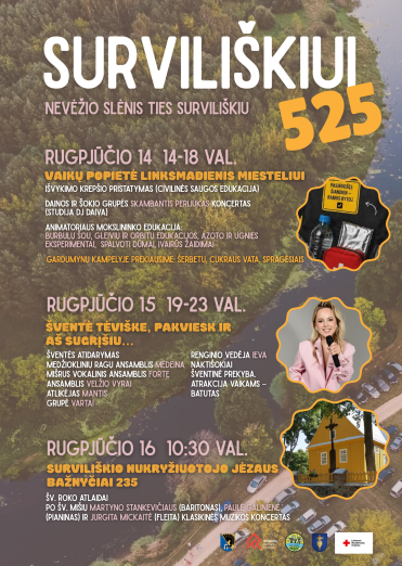 Surviliškiui – 525