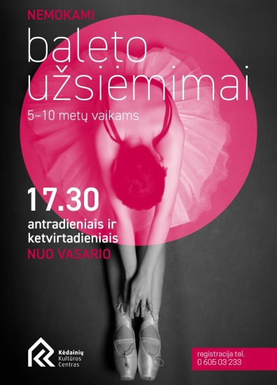 Kviečiame į baleto užsiėmimus!