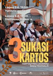 Tarptautinis liaudiškų šokių festivalis „Sukasi trys kartos“