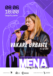 Vakarė Urbaitė su grupe | Renginių ciklas „(At)rask meną“