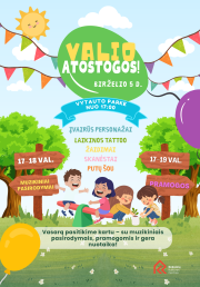 VALIO ATOSTOGOS! Smagiai pasitikime vasarą kartu!