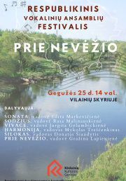 Respublikinis vokalinių ansamblių festivalis „Prie Nevėžio“