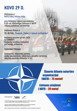Lietuvos įstojimui į NATO – 20!